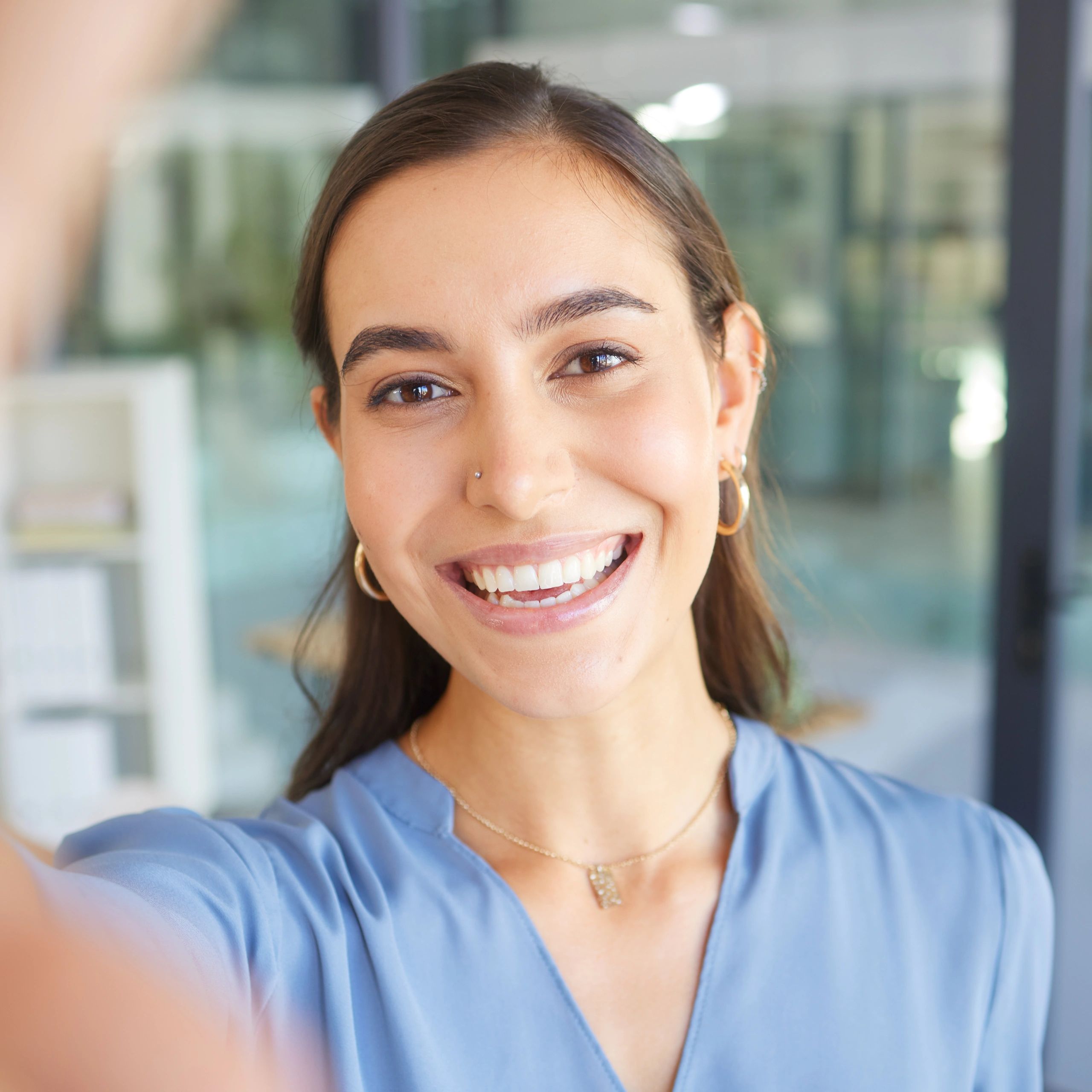 Portrait of a smiling staff member